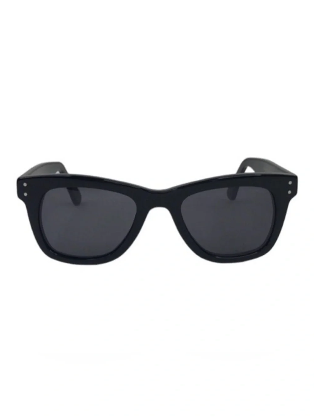 NEW Komono Allen Sunglasses glossy black square wayfarer style